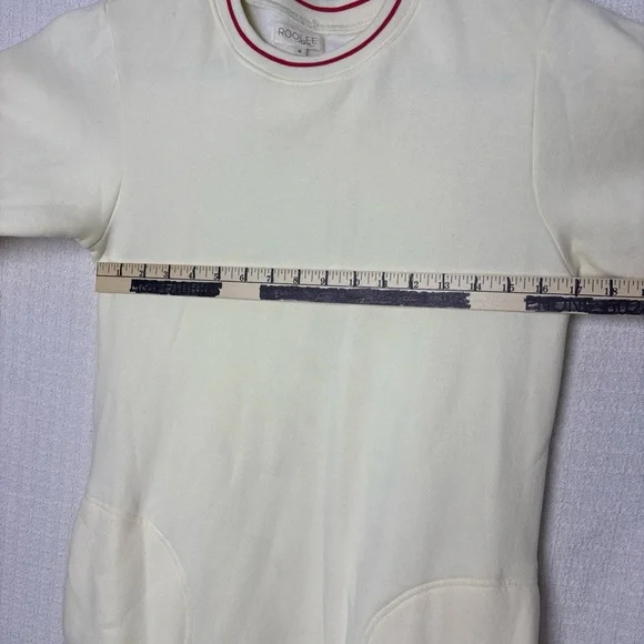 Roolee Cream‎ Mock Neck Raglan Sleeve Dress - Picture 8 of 16